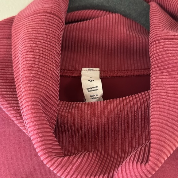 Lululemon scuba cowlneck oversized side slit sweatshirt - Picture 2 of 3